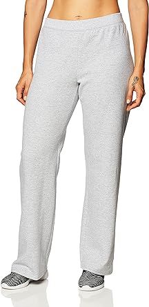 Hanes Women’s Sweatpants, ComfortSoft EcoSmart Open Leg Fleece Sweatpants